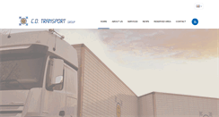 Desktop Screenshot of cdtransport.com